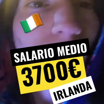 Quanto si guadagna mediamente in Irlanda DOCUMENTARIO il salario lordo medio è di 3700 euro al mese circa 44000 euro lordi l'anno..poi vanno tolte le tasse sarà circa 2500 euro al mese mediamente netti.11,30 € lordi l'ora di minimo