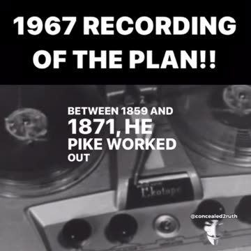1967 Recording explaining the plan of the globalists in details which we are witnessing the steps today