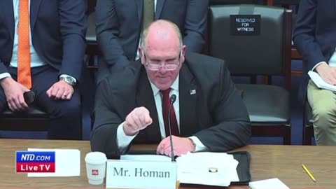 House Oversight on Twitter/X - Tom Homan Testimony