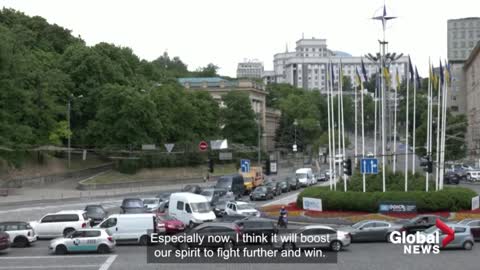 EU backs Ukraine's membership bid, but Kyiv residents have mixed reactions