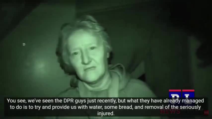 English subtitles: MEN WOMEN & CHILDREN INSIDE A BOMB SHELTER IN MARIUPOL (UKRAINE) 15th April 2022