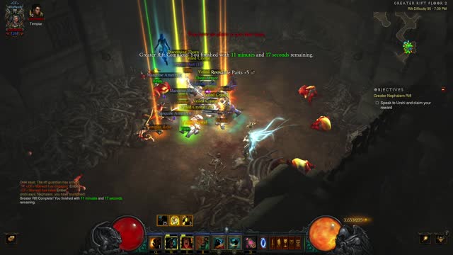 Whirl-Rend Barbarian Diablo 3 gameplay.