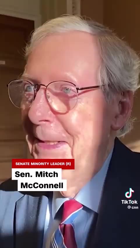 Sen Mitch McConnels Tries to Answer his silence