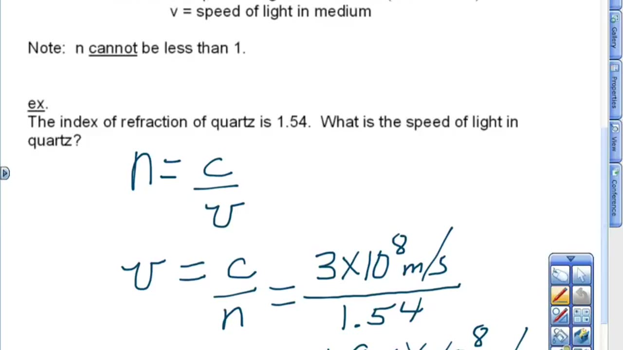 Refraction Lesson