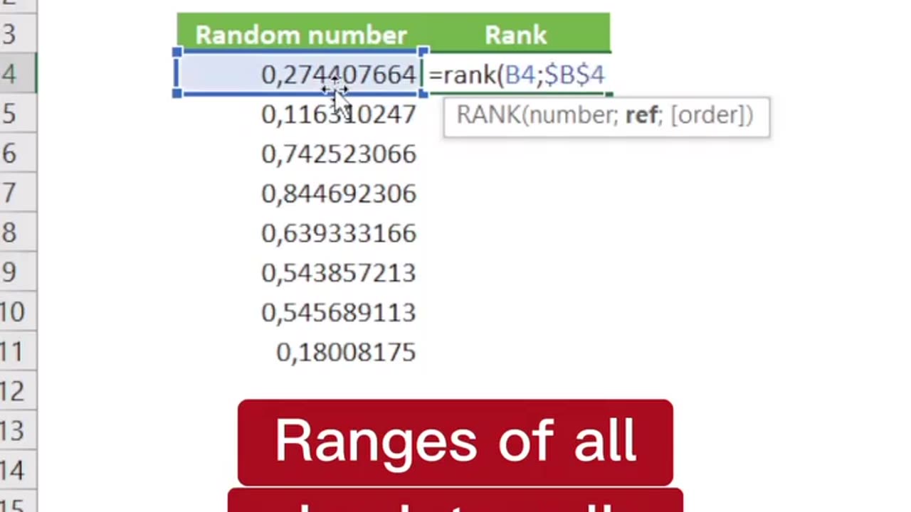 how you randomize numbers and rank biggest number |Technical Buddy #technicalbuddy