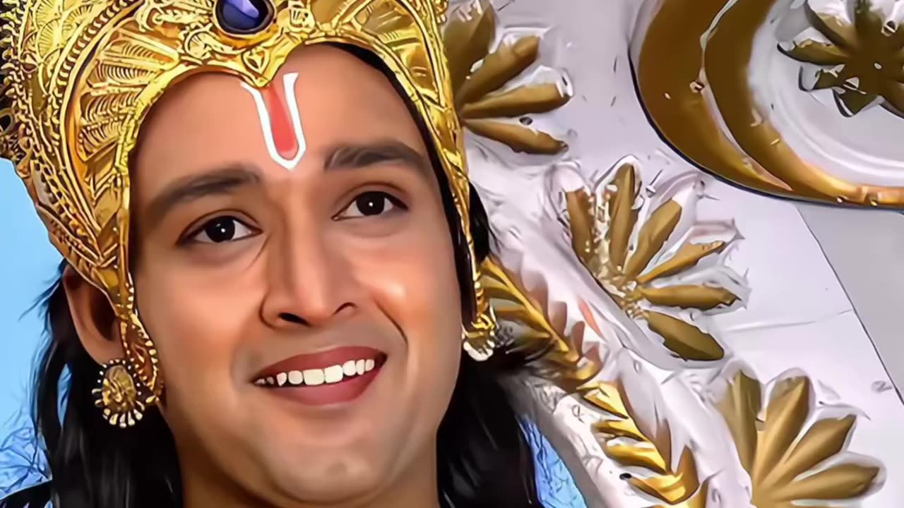 CHALIYA KRISHNA ❤️ | SAMNE KOI YUDH KARNE WALA TO HONA CHAHIYE NA ! #krishna #mahabharat #shorts