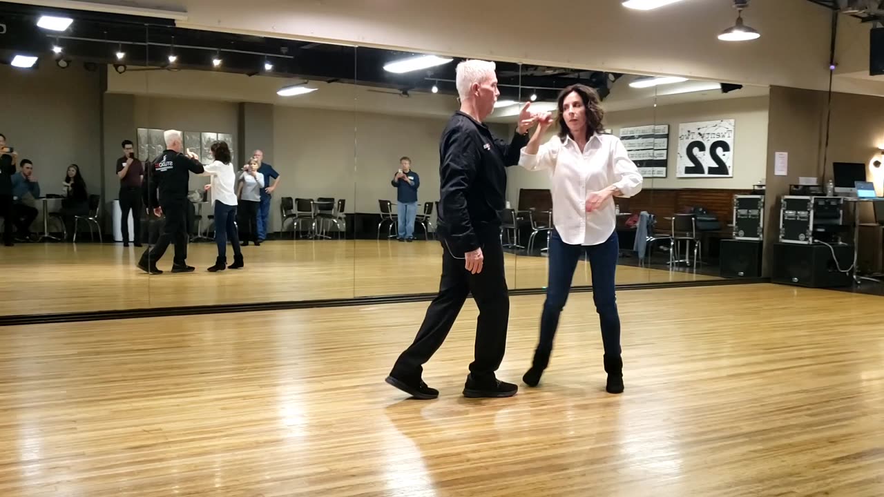 Progressive Double Two Step @ Studio 22 with Jim Weber 20240311 202236