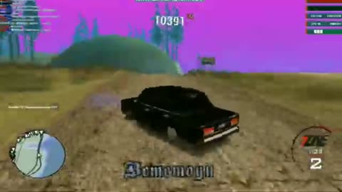 Drift phonk in GTA San Andress