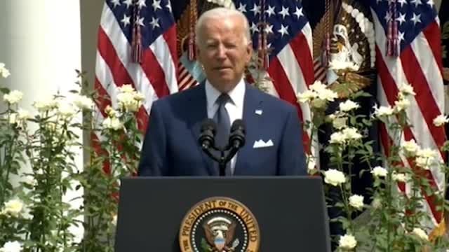 President Biden on the Americans with Disabilities Act's bipartisan support 31 years ago today