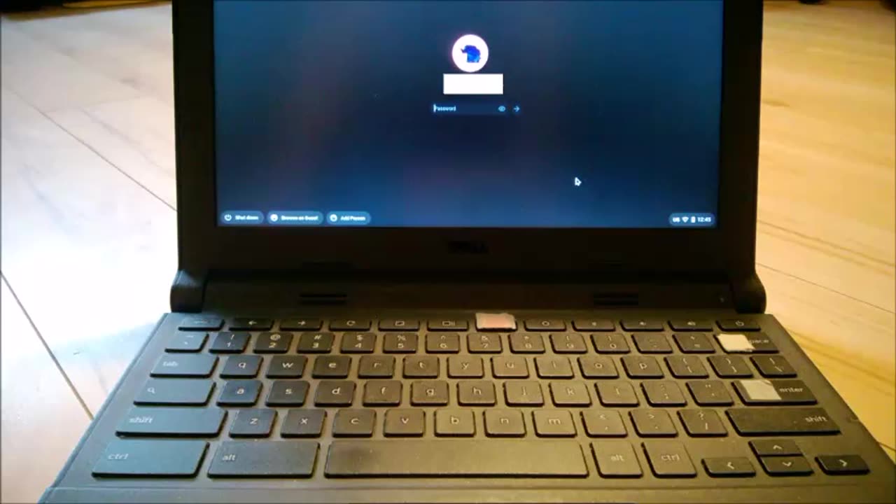 Chromebook factory reset using only keyboard keys buttons
