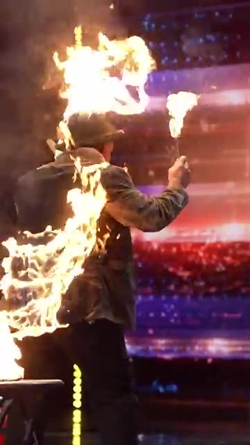 He's throwing knives at his MOM! 🔥