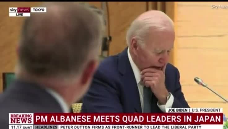 Biden Tells Australian PM to Take a Nap and the Reaction Is Everything