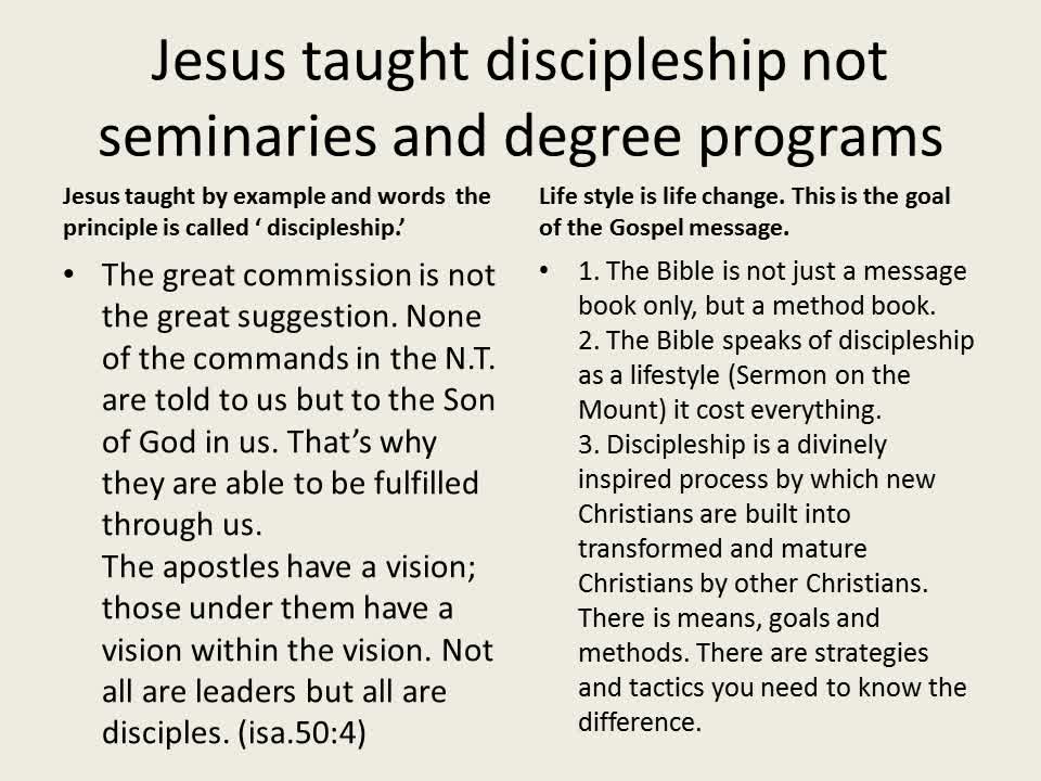 Jesus example and style of leadership