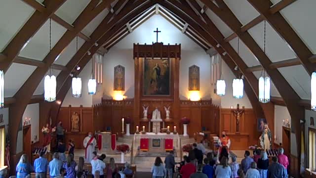 Mass at Noon Pentecost, Guitar Group 052321AD