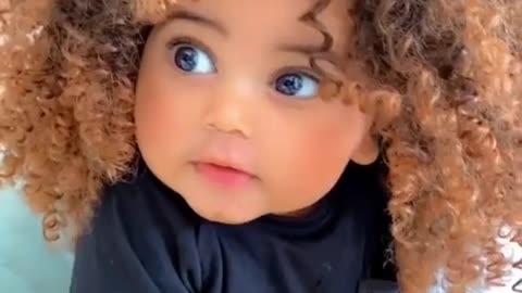 Very very cute baby.