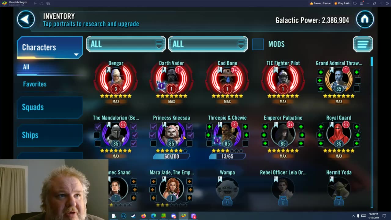 Star Wars Galaxy of Heroes Day 341