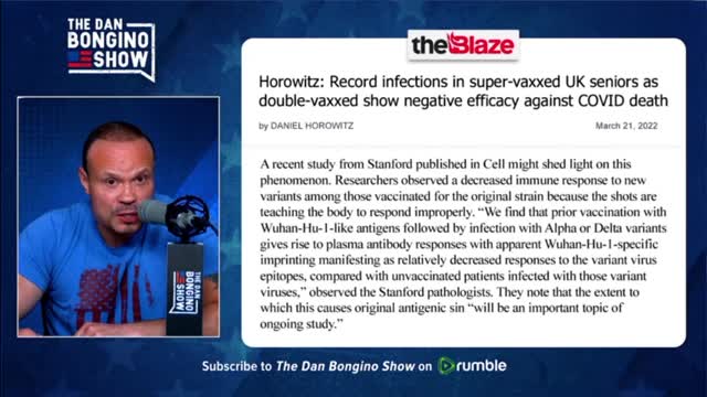 Dan Bongino: This Is What The Vaccines Are doing To People! Stanford Studies Published this