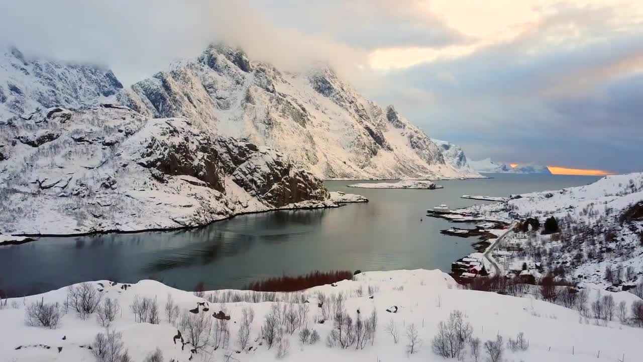 Lofoten Norway 4K HD Drone Video