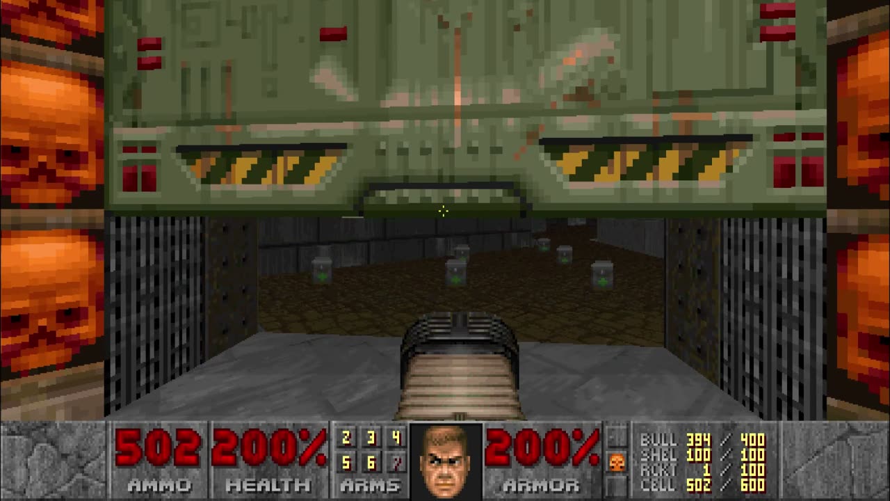 Doom II (1994) - Hell on Earth - Tricks and Traps (level 8)