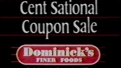 March 5, 1987 - Cent-Sational Coupon Sale at Dominick's