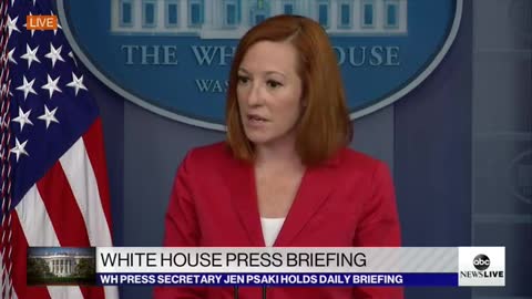 Psaki on Olympian Turning Her Back on the Flag