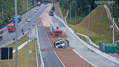 Trucks without brakes _ Runaway truck ramp