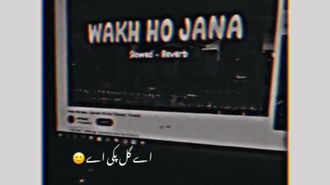 Wakh ho jana ay 🤧 slowed and reverb