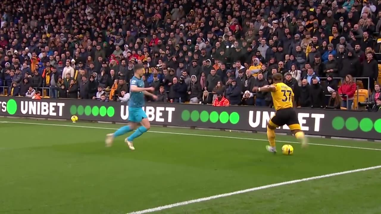 Adama Traore wins it for hosts _ HIGHLIGHTS _ Wolves 1-0 Spurs