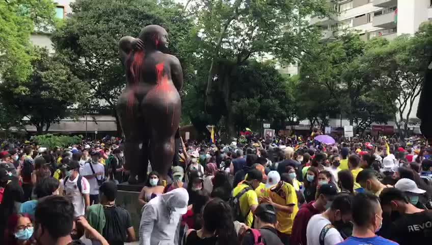 Marcha 1 de mayo en Bucaramanga