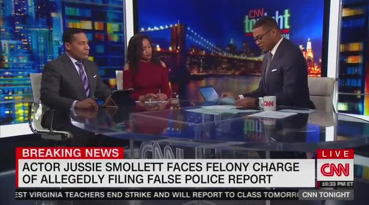 Don Lemon and guests fret over Jussie Smollett case