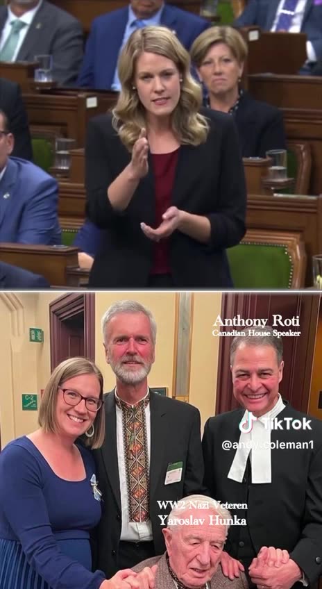 Canada - Rachael Thomas on Nazi Yaroslov Hunka