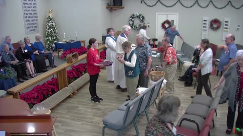 Worship Service - 10:45 am December 15, 2024