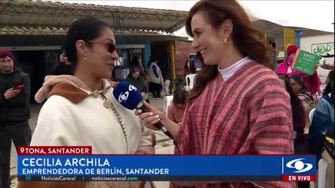 200 niños de Santander festejaron la Navidad en lo más alto del páramo de Berlín