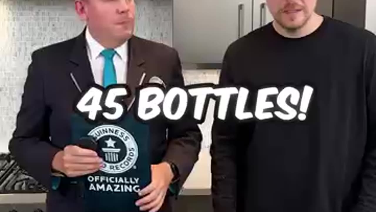 Bottle Head Smashing World Record Attempt!