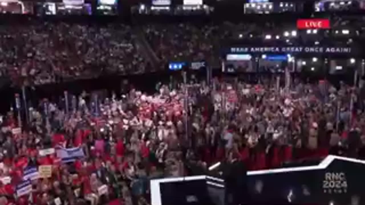 The Chants at RNC 2024 should be: 'JewSA, JewSA, JewSA, JewSA'..😁