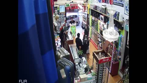 A group of black males used hammers to rob a store in San Francisco’s Chinatown on Monday.