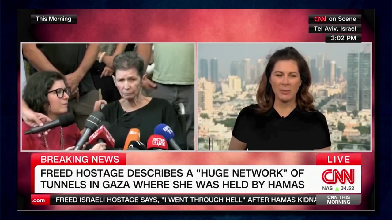 WATCH: CNN applauds Hamas terrorists for "stunning" comforts for hostages