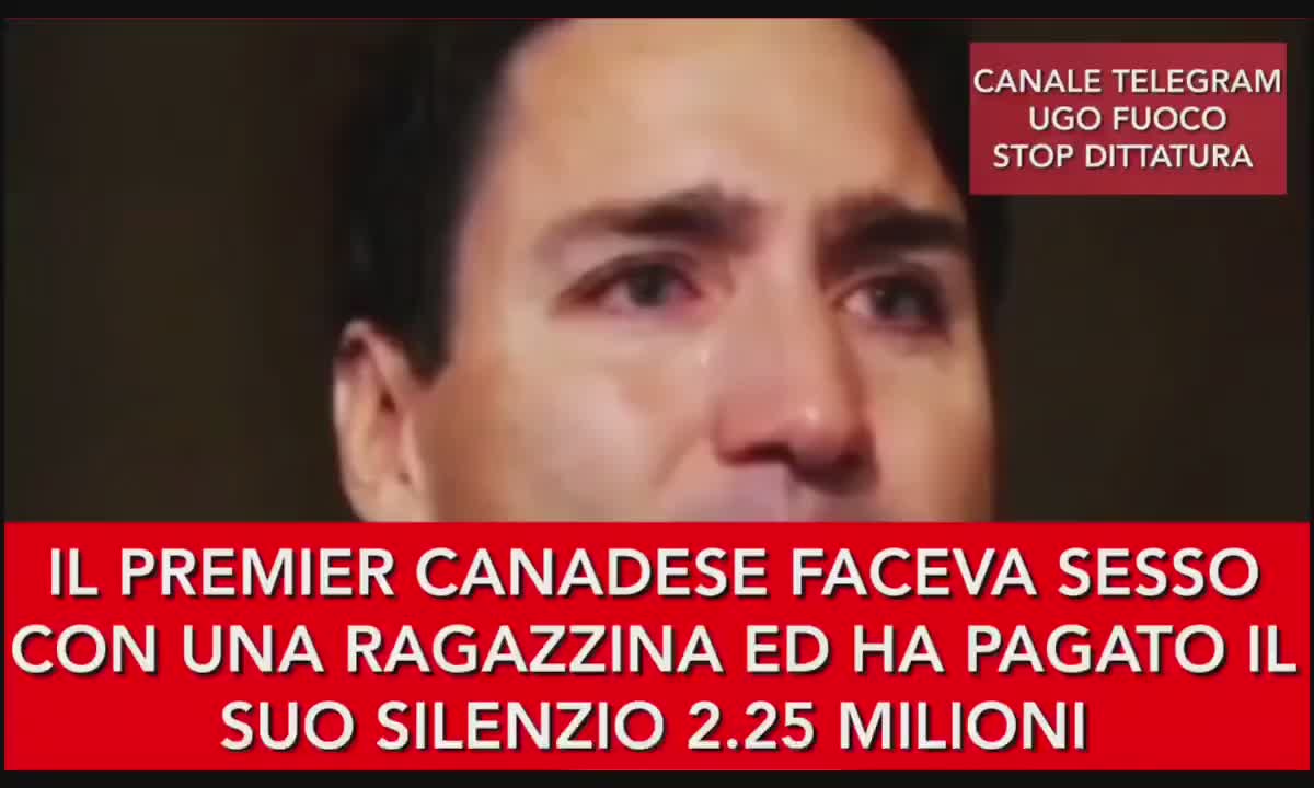 Pedophilic scandal for canadian premier Justin Trudeau