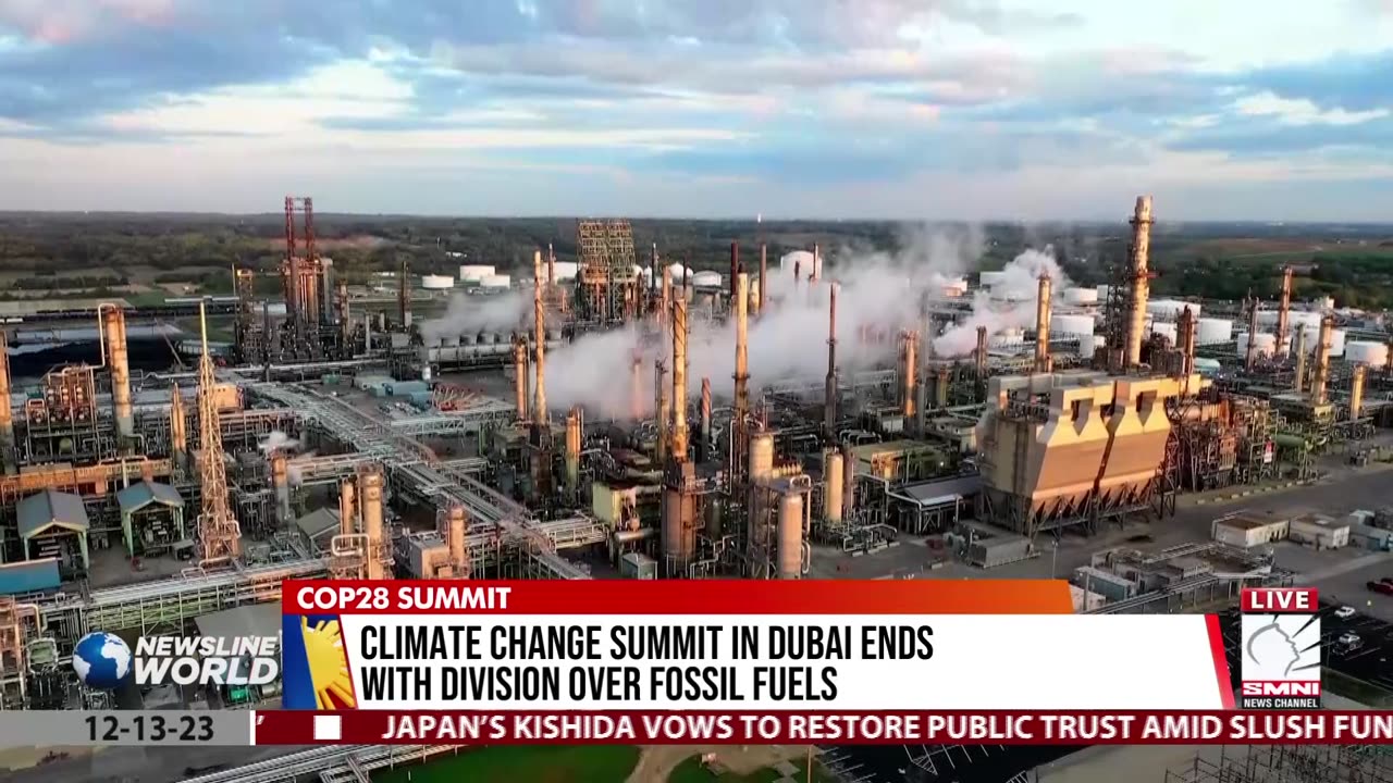 Climate change summit in Dubai ends with division over fossil fuels