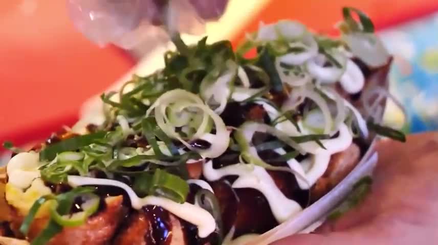 Display Of Delicious Street Snacks