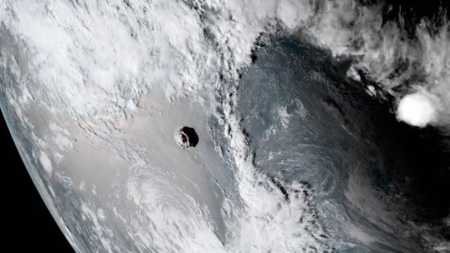 Tonga eruption (January 15th 2022