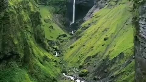 Beautiful canyons and waterfalls.