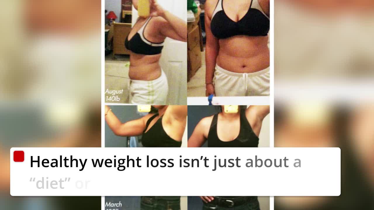 What is healthy weight loss?