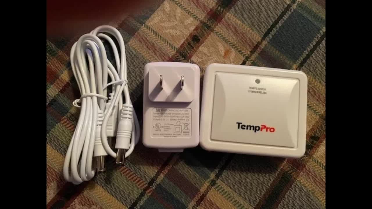 Review: TempPro B68B Weather Station Indoor Outdoor Thermometer 500ft Wireless Home Weather Sta...