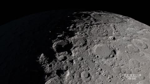 4K Lunar Adventure: Exploring Moon's Terrain