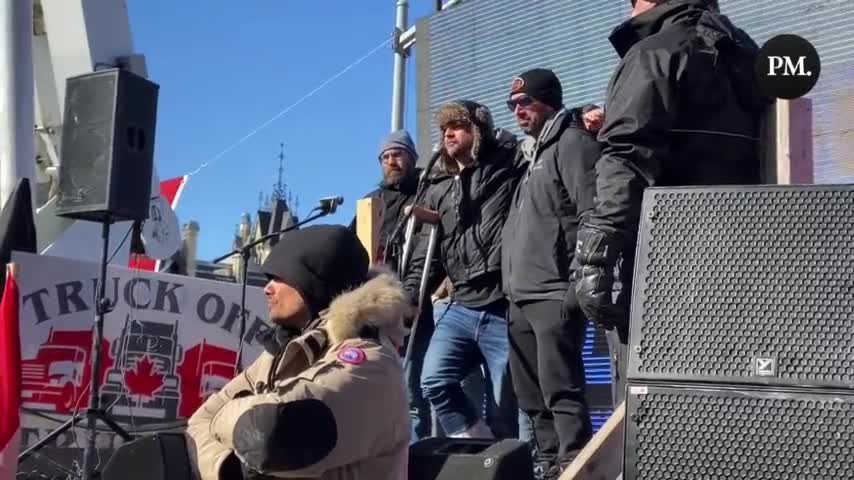 Freedom Convoy Spokesperson Benjamin Dichter: This is an example to the world.