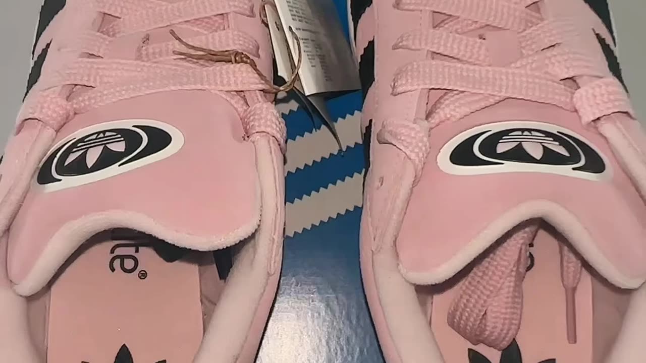 Such a cute pair 🥹 Shop the Adidas Campus 00s Clear Pink now at 750Kicks 💖