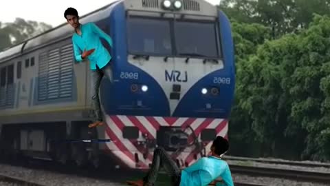 train_VFX_funny_video_#shorts(1080p)