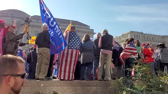 Patriots come out for the Million Maga March