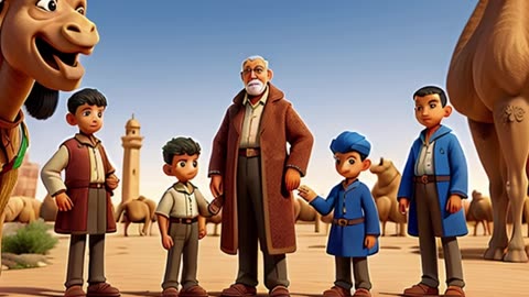 Story of an old man and his three sons.